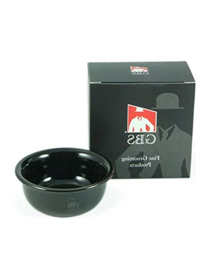 G.B.S Smooth Shave Bowl Black 3inch - Image 1