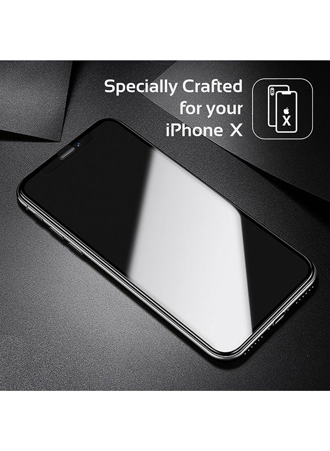 PROMATE - Tempered Glass Screen Protector For Apple iPhone X / iPhone Xs Clear Clear - Image 1