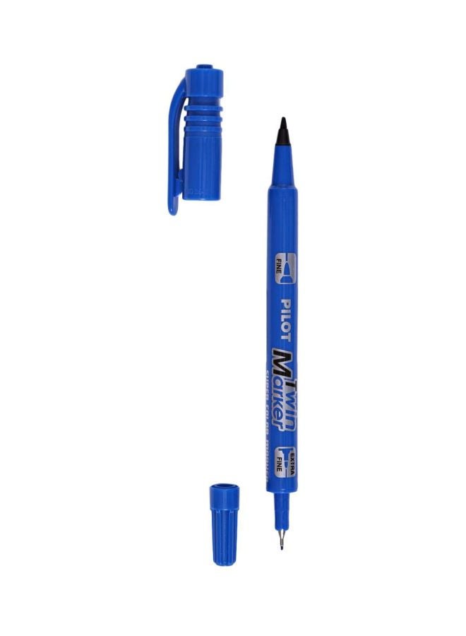 PILOT 12-Piece Twin Marker Set Blue - Image 2
