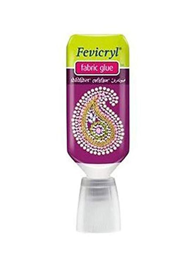 فيفيكرايل صمغ للأقمشة شفاف