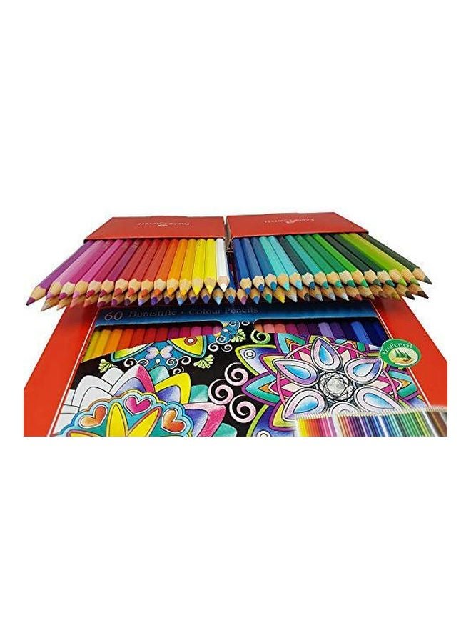 FABER-CASTELL 60-Piece Buntstifte Colored Pencils Set Multicolour - Image 2