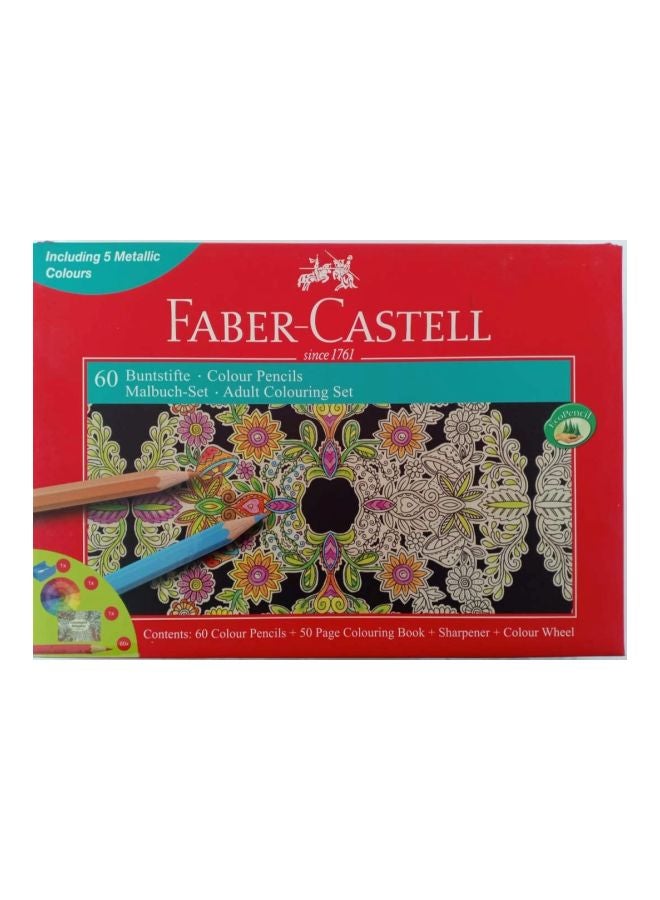 FABER-CASTELL 60-Piece Buntstifte Colored Pencils Set Multicolour - Image 1
