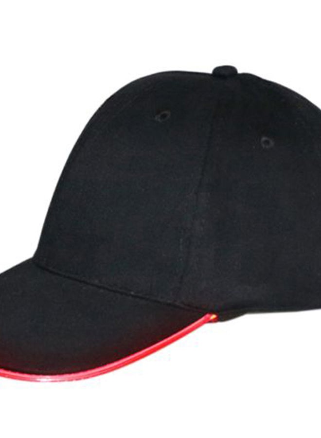 LED Light Baseball Hat Black/Orange  - Image 2