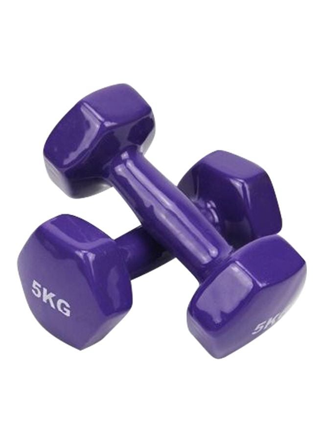 Generic 2-Piece Double Dumbbells - 5 Kg 5kg 5kg 