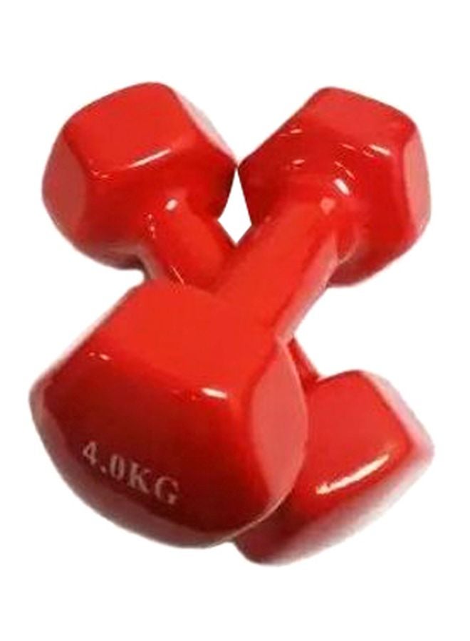 Generic 2-Piece Double Dumbbells - 4 Kg 4kg 4kg 