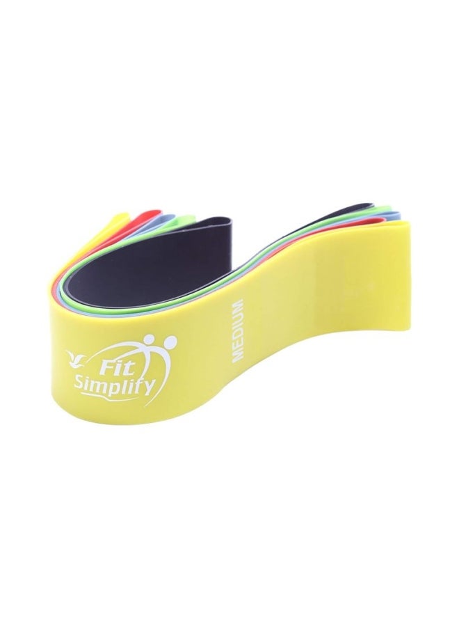 Fit Simplify 5-Piece Loop Exercise Bands With Carry Bag - Image 3