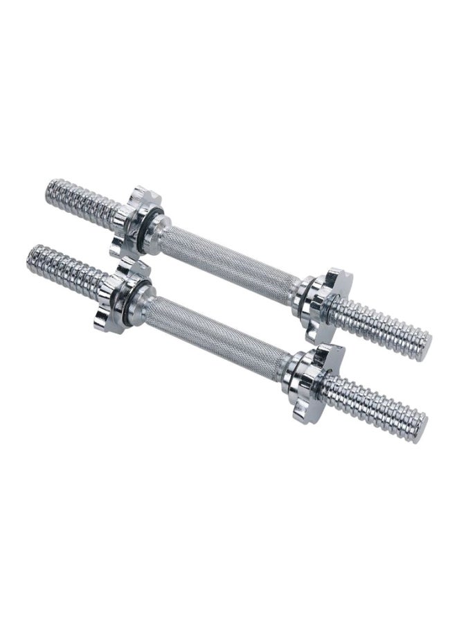 Generic 2-Piece Dumbbell Bar Set With Lock 35cm  - Image 1