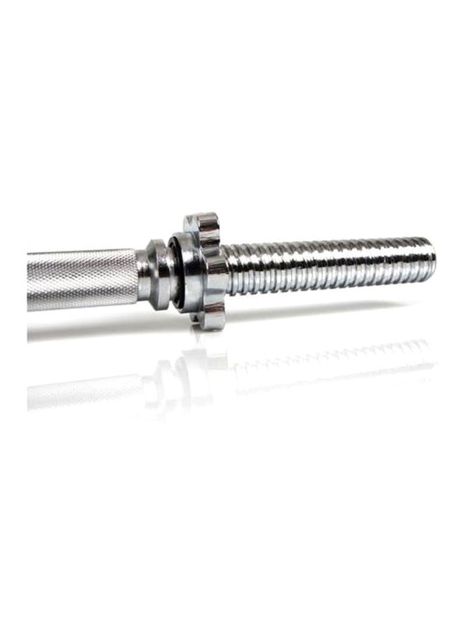Generic 2-Piece Dumbbell Bar Set With Lock 35cm  - Image 4