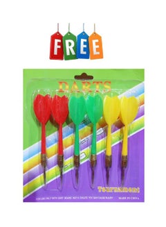 Generic Wooden Darts Board With Dart - 42 cm 42cm  - Image 2