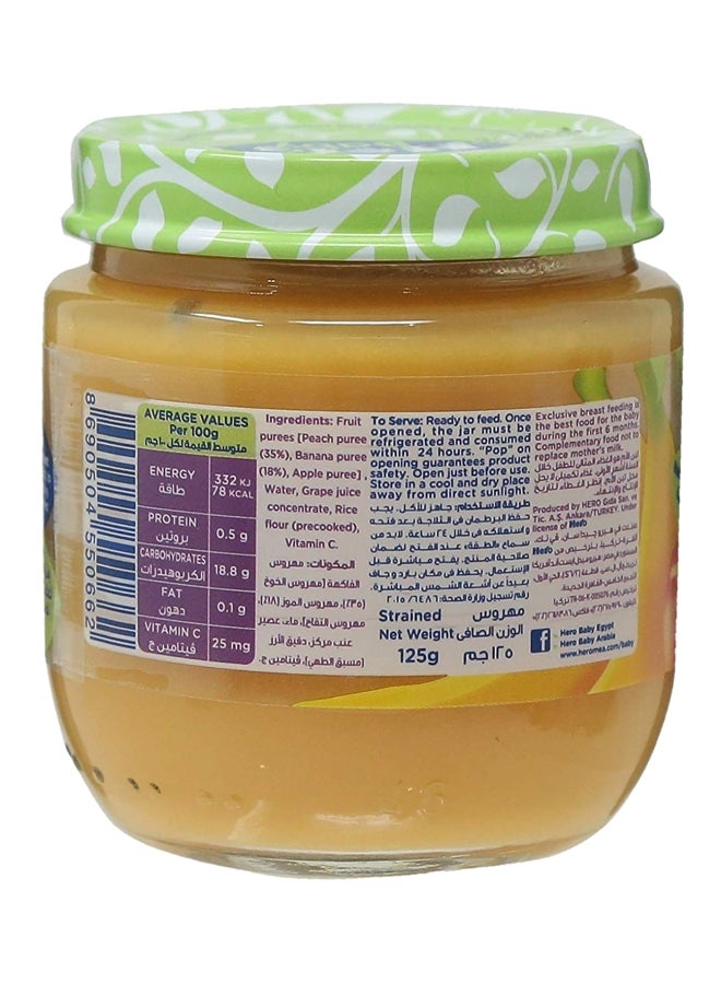 Hero Baby Peach Banana 6 Months 120grams - Image 2