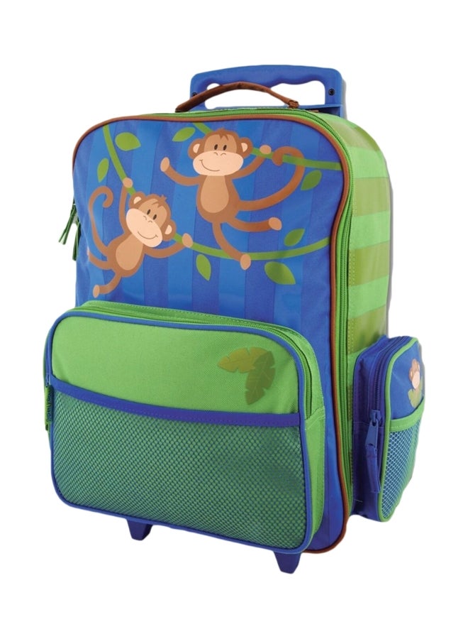 Stephen Joseph Monkey Printed Trolley Backpack  - Image 1