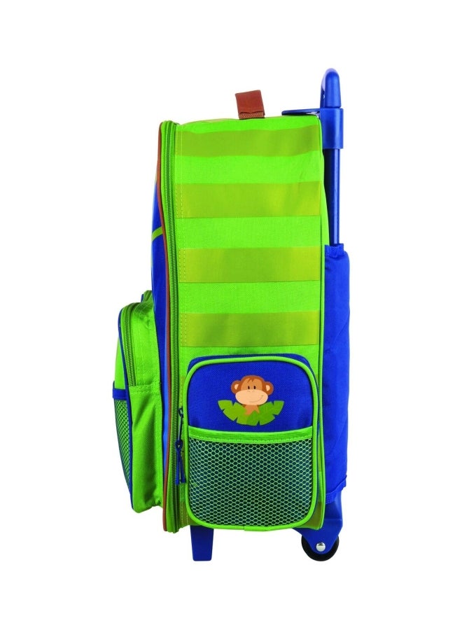 Stephen Joseph Monkey Printed Trolley Backpack  - Image 3