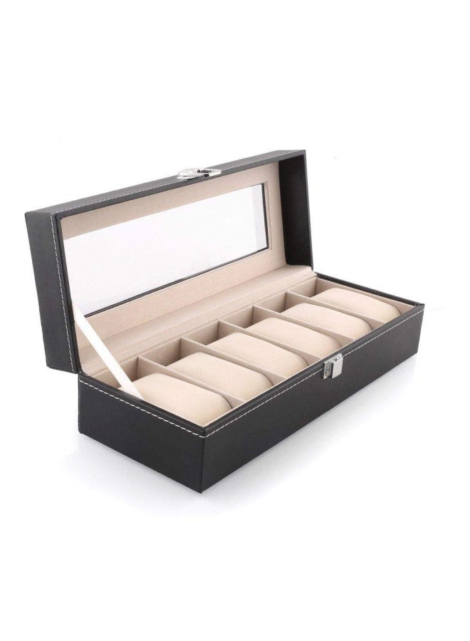 Generic - unisex 6-Compartment Watch Organizer - Image 1