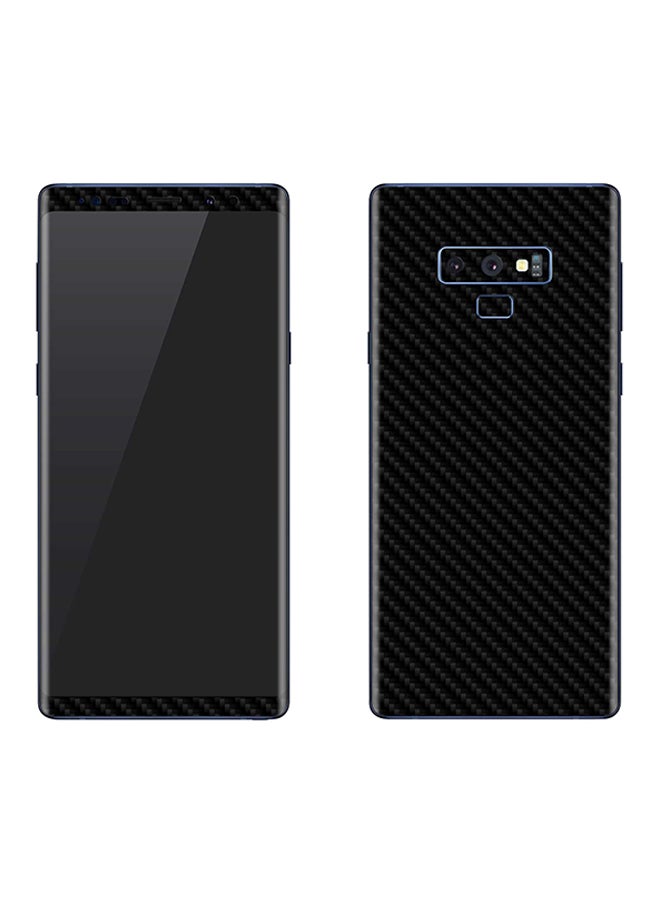 Stylizedd Vinyl Skin Decal For Samsung Galaxy Note 9 Carbon Fibre Black