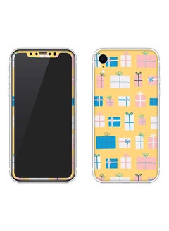 Vinyl Skin Decal For Apple iPhone XR Wrapped Presents