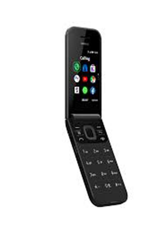 NOKIA - 2720 Flip Dual SIM Black 4GB 512MB RAM 4G LTE - Image 1