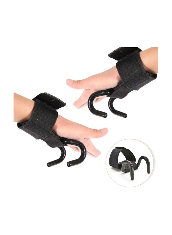 VALEO 2-Piece Weight Lifting Hooks Set - Image 2