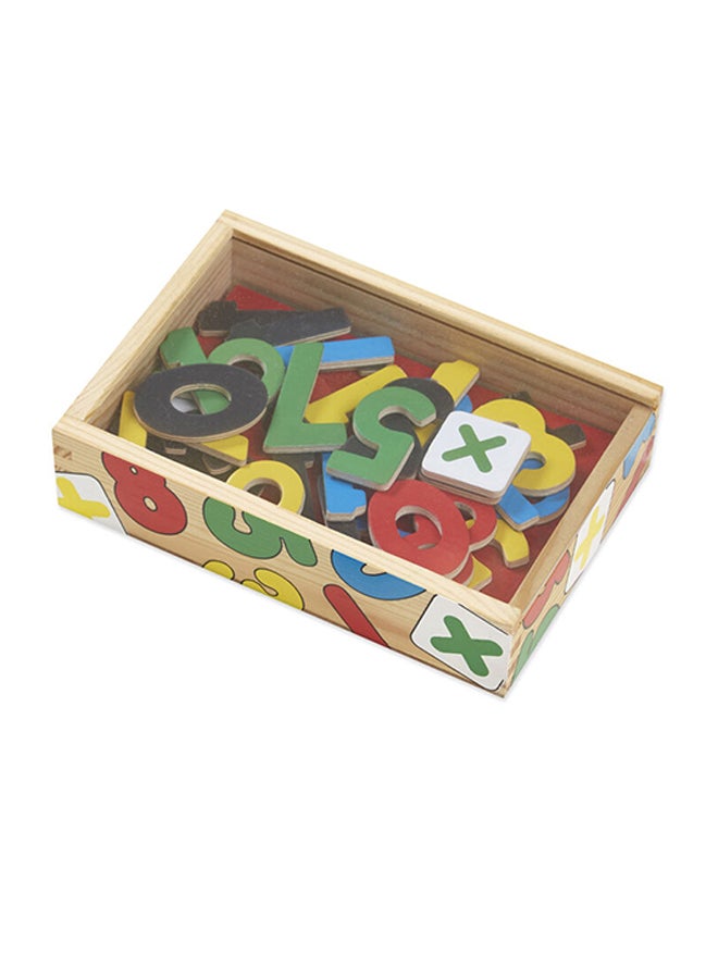 Melissa & Doug 37-Piece Magnetic Wooden Number - Image 1