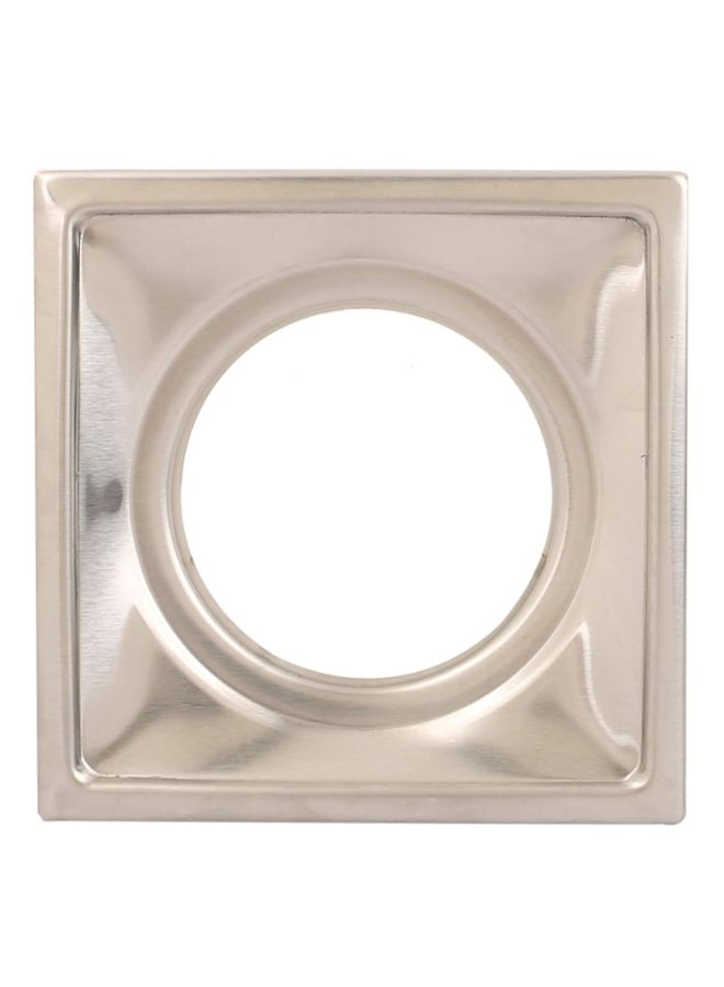 Pack Of 2 Bathroom Jali/Floor Drain Cover Silver 6inch - Image 3