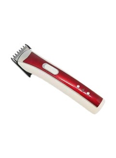 NOVA Professional Rechargeable Hair Trimmer White/Red  - Image 1