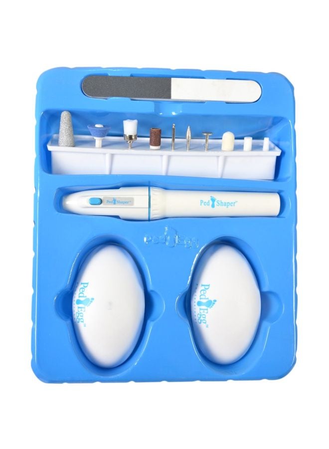 مجموعة العناية بالأقدام من عبوتين أبيض - Image 1