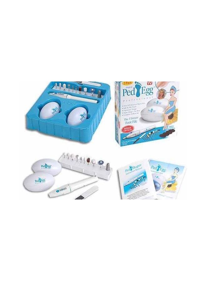 مجموعة العناية بالأقدام من عبوتين أبيض - Image 2