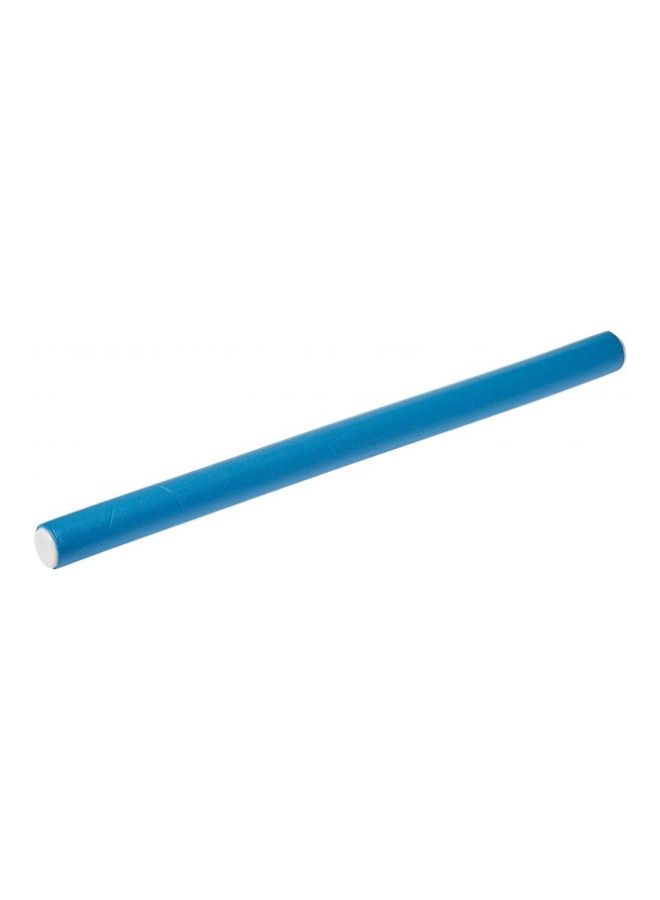 10-Piece Hair Foam Curler Roller Blue - Image 1