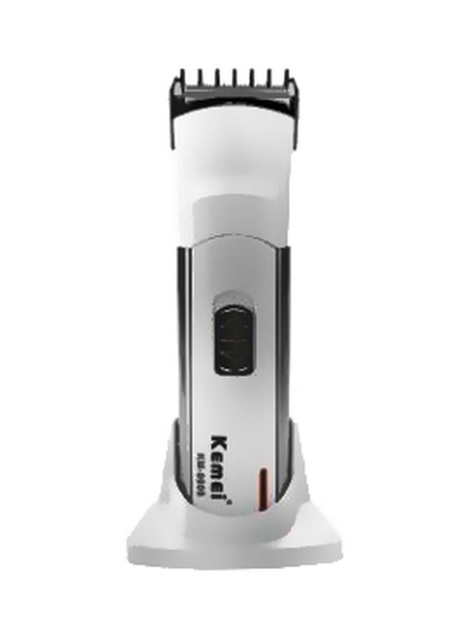 Kemei Rechargeable Beard Trimmer White/Black