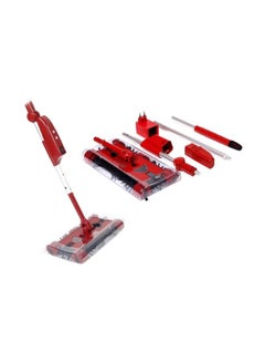 Swivel Cordless Sweeper Cleaner Red/Black 300x15x5centimeter 