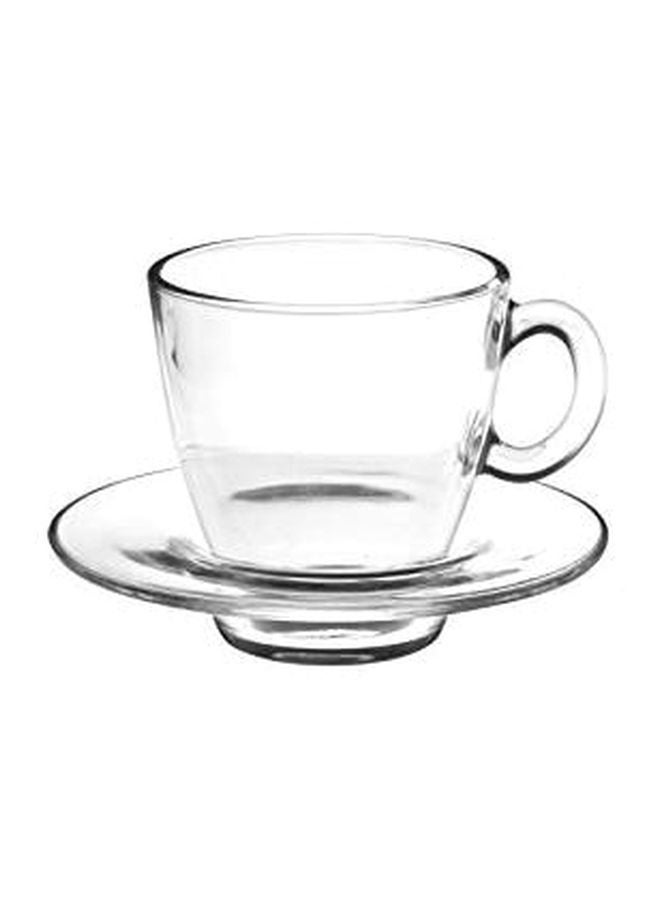 باساباتشي 12 قطعة من كوب شاي تركي شفاف 215ملليلتر - Image 1