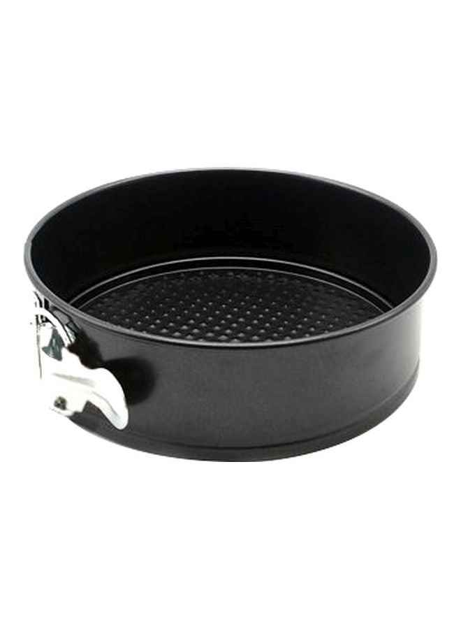 Cake Mold With Belt Lock Black 7inch  - Image 1