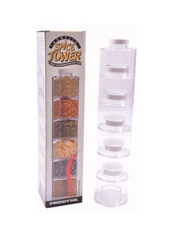 7-In-1 Spice Tower Clear/White - v1568026153/N29850511A_2