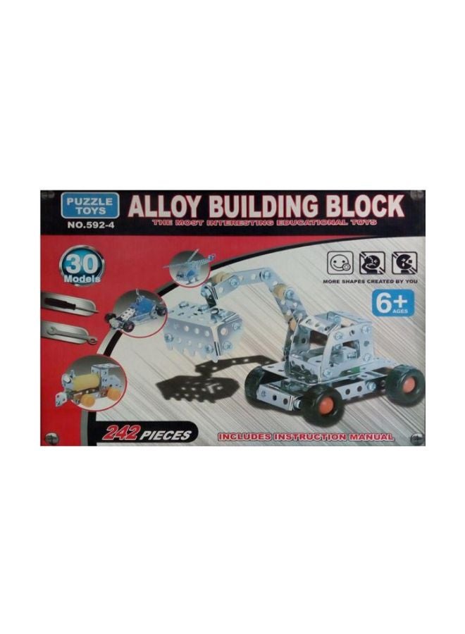 Poly Long 2999074 242-Piece Alloy Building Blocks 3+ Years  - Image 1