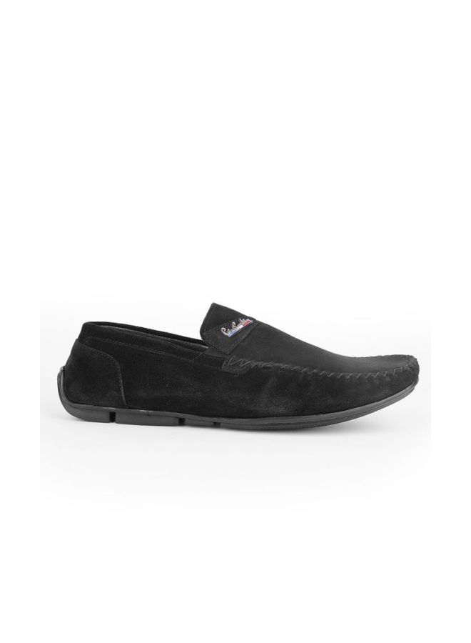 pierre cardin Leather Loafers Black - Image 3