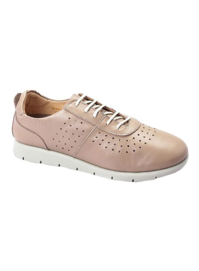 Darkwood Napa Lace Up Sneakers Sand - Image 1