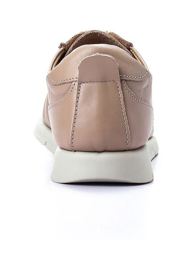 Darkwood Napa Lace Up Sneakers Sand - Image 3