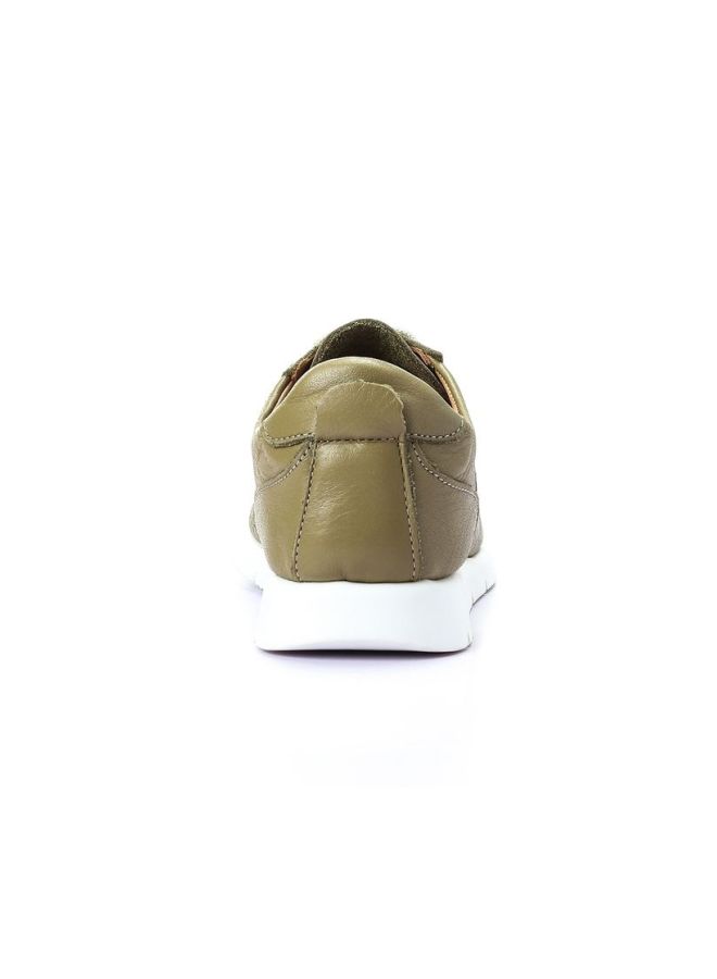 Darkwood Napa Lace Up Sneakers Olive - Image 3