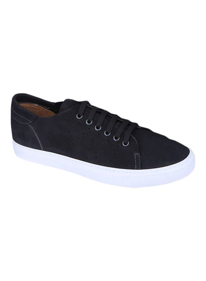 Leather Lace-up Sneakers Black - v1568032102/N29823202V_1