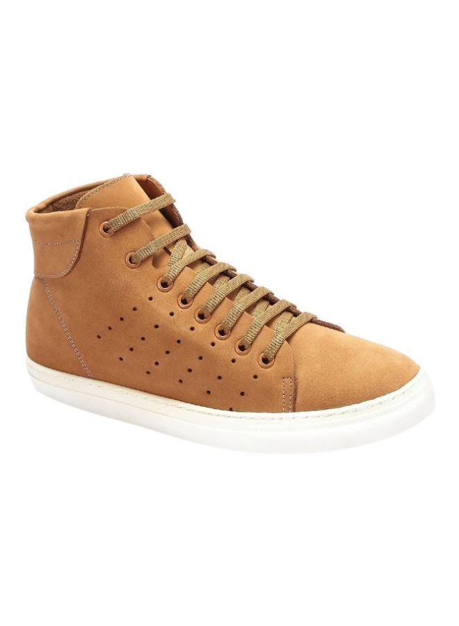 Darkwood Lace-Up Comfort Shoes Cinnamon - Image 1