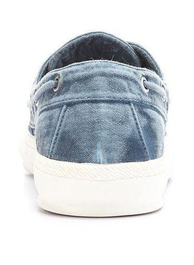 Levent - Lace-Up Boat Shoes Blue - Image 1