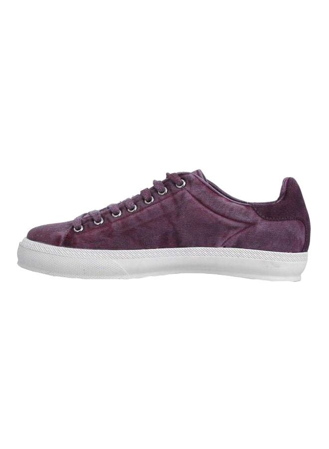 Levent - Lace-Up Sneakers Burgundy - Image 1