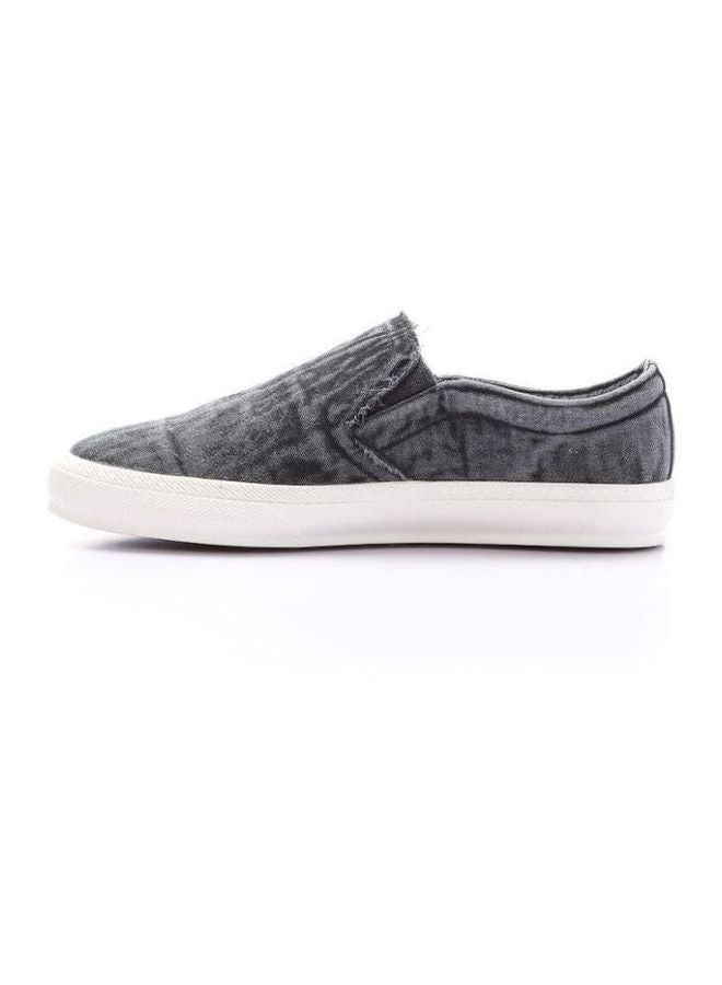 Levent - Canvas Slip-On Shoes Grey - Image 1