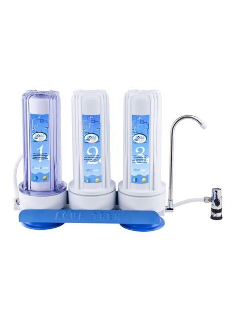 3-Stage Water Filter 2724333280981 White/Blue