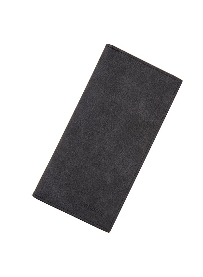 Leather Multi-Function Wallet Black  - Image 1