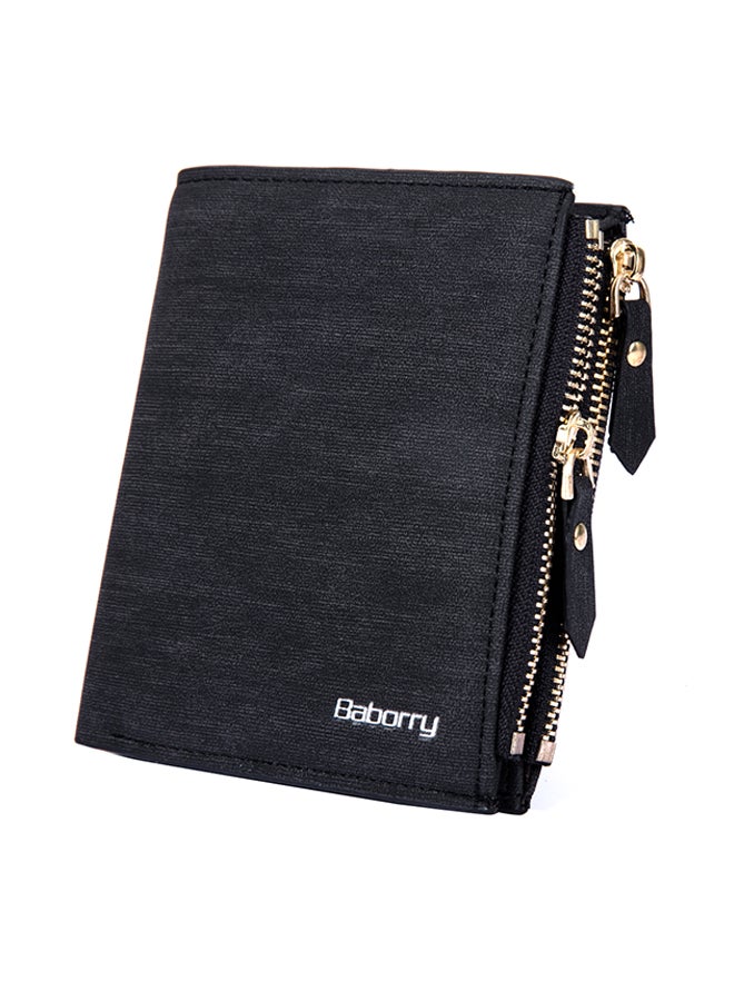Leather Multi-Function Wallet Black  - Image 1