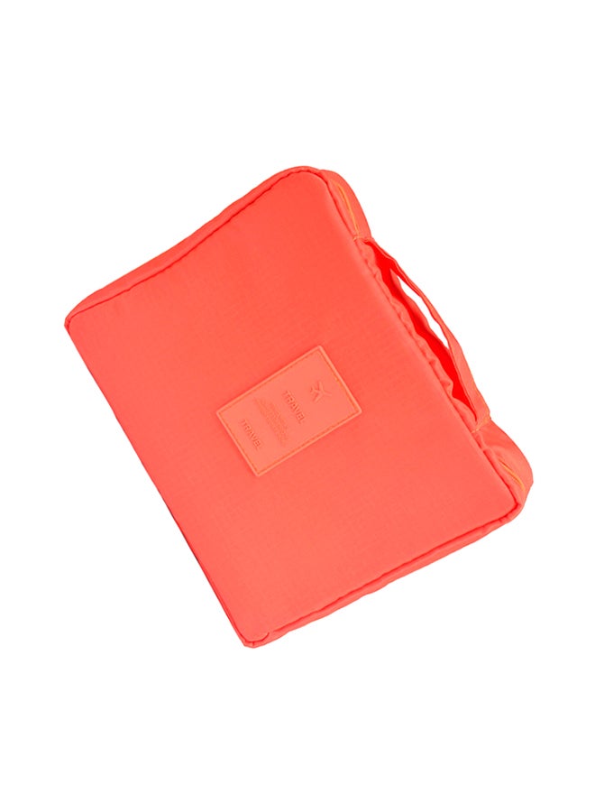 Multi-Function Travel Cosmetic Organizer Bag Orange - Image 3