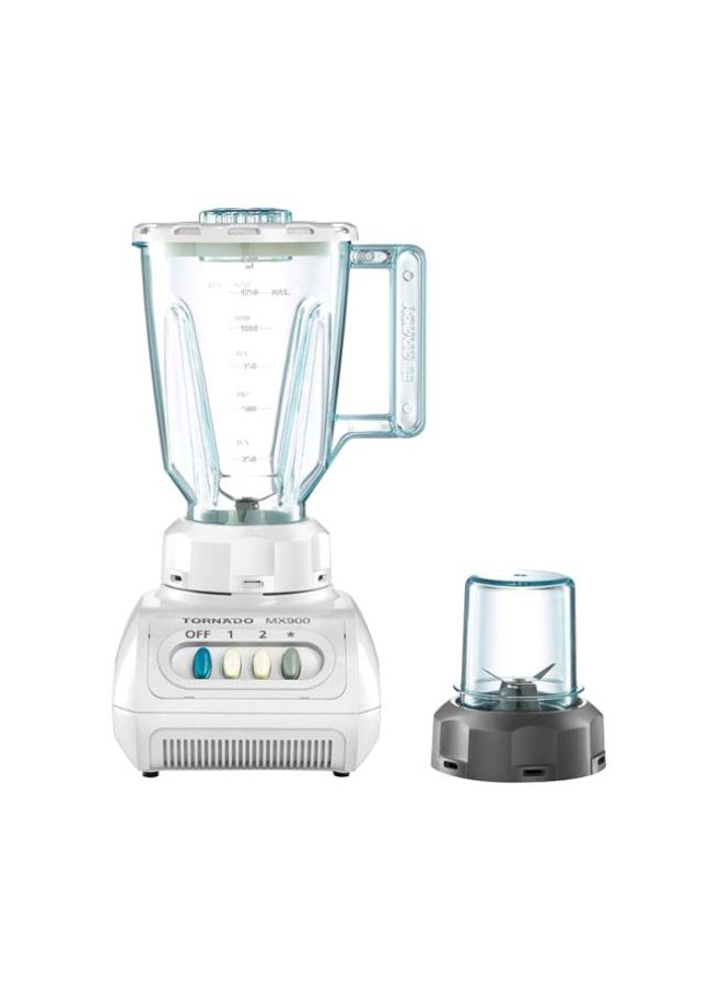 تورنيدو خلاط كهربائي بقوة 250 وات 250.0 W MX900/2 أبيض/ شفاف  - Image 1