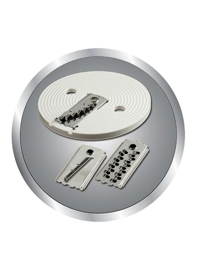 تورنيدو محضر الطعام 1000 وات 1000 W FP-1000S فضي/ أبيض/ شفاف - Image 2