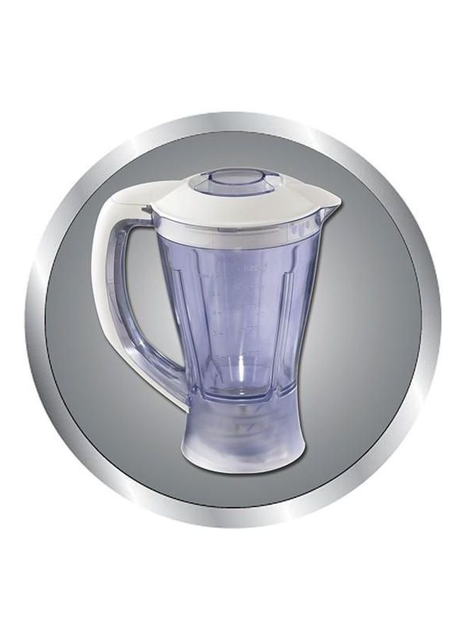 تورنيدو محضر الطعام 1000 وات 1000 W FP-1000S فضي/ أبيض/ شفاف - Image 4