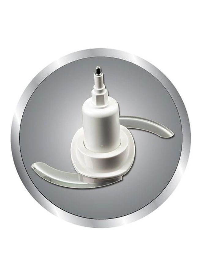 تورنيدو محضر الطعام 1000 وات 1000 W FP-1000S فضي/ أبيض/ شفاف - Image 5